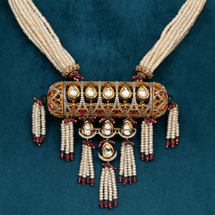 Moissanite Choker Set