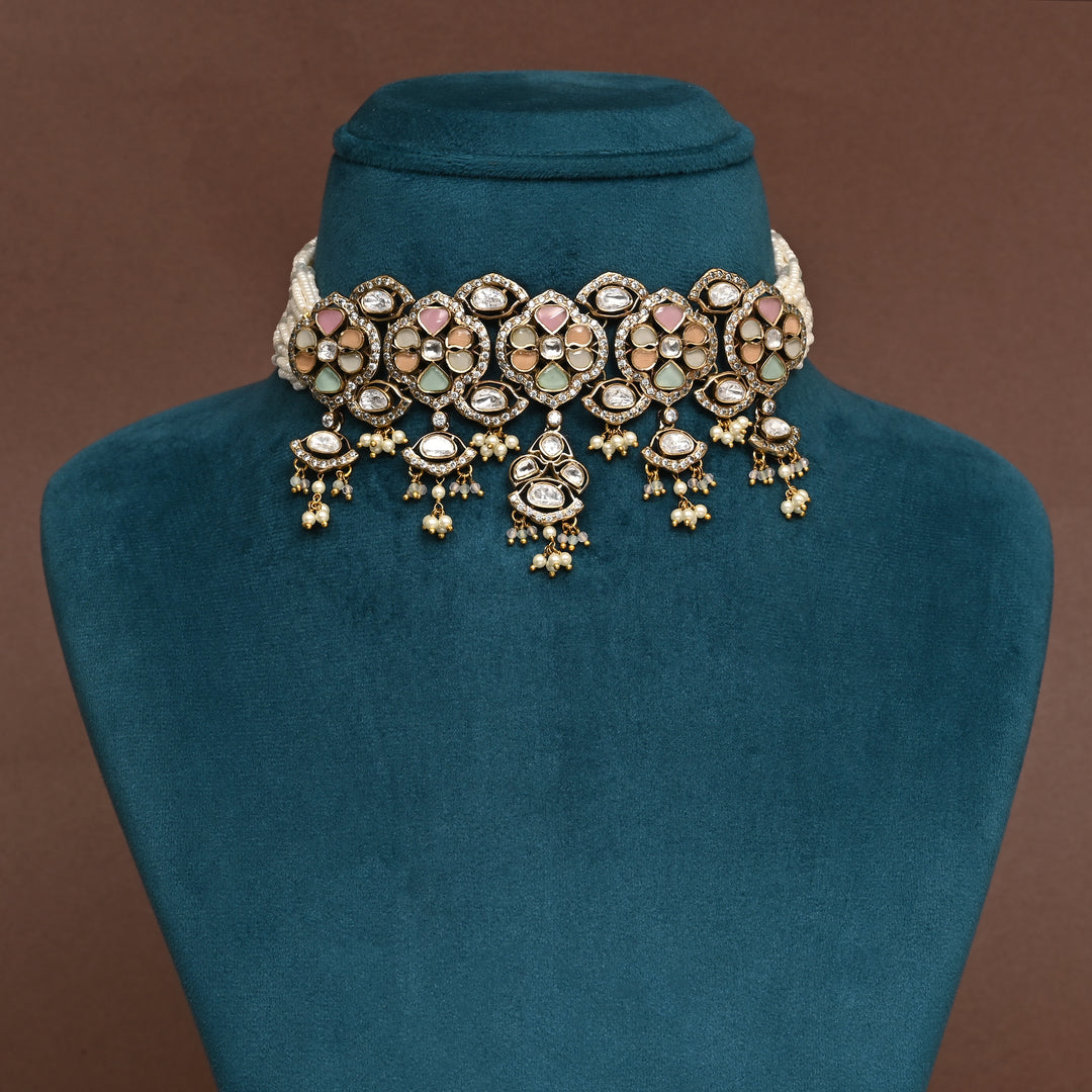 Moissanite Choker Set