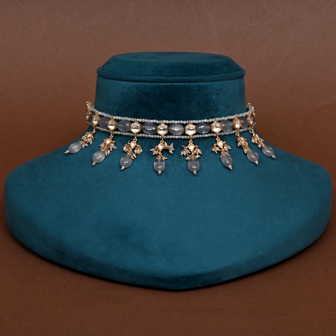 Moissanite Choker Set