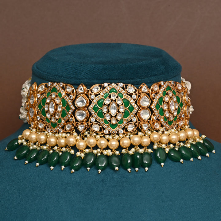 Moissanite Choker Set