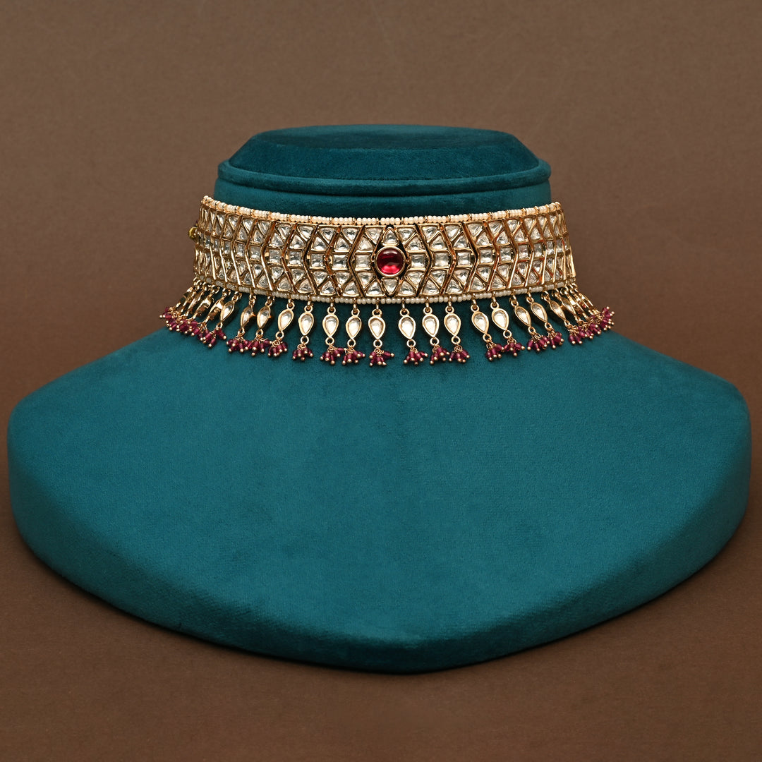 Moissanite Choker Set