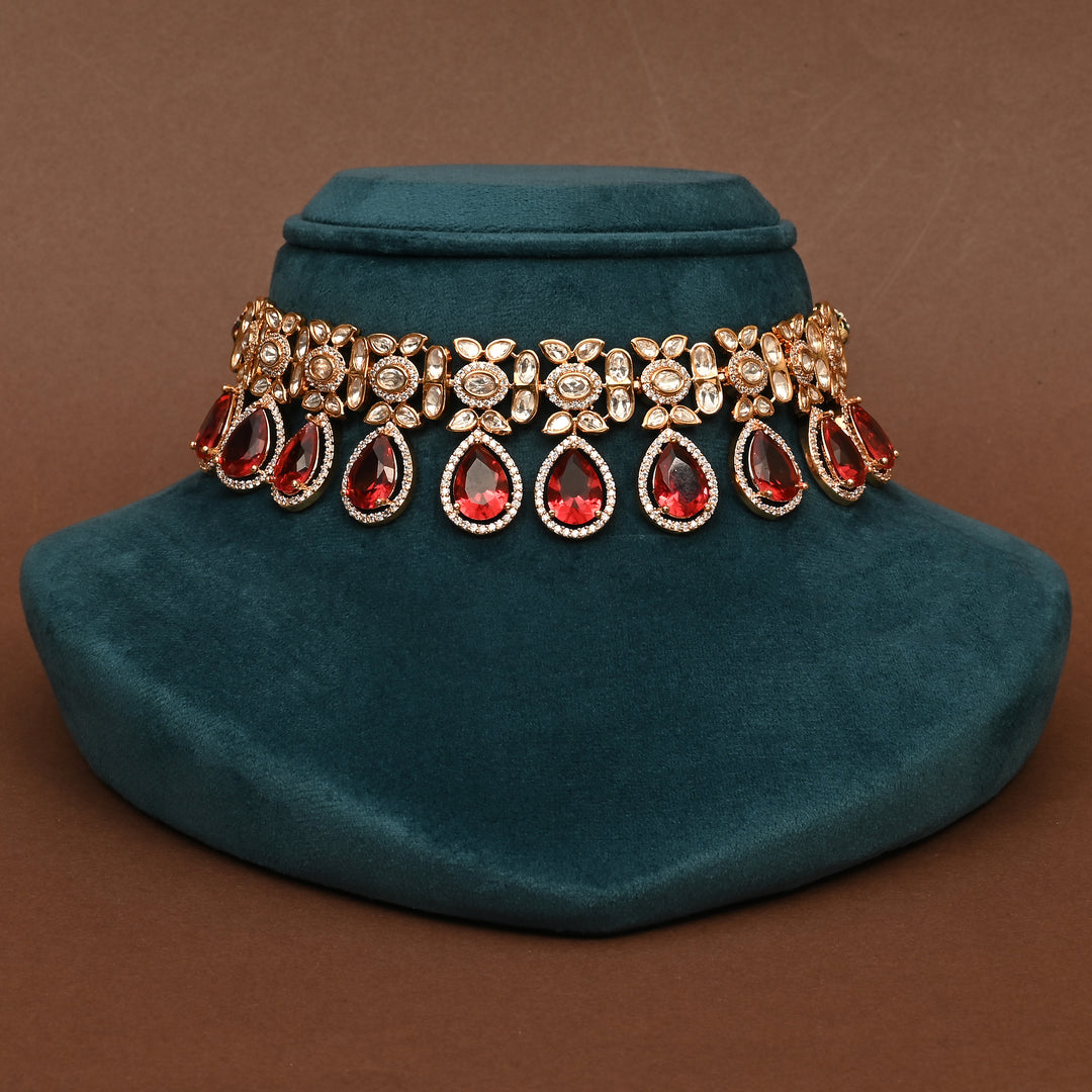 Moissanite Choker Set