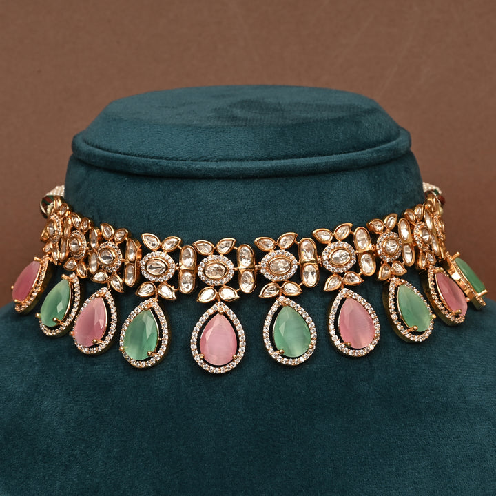 Moissanite Choker Set