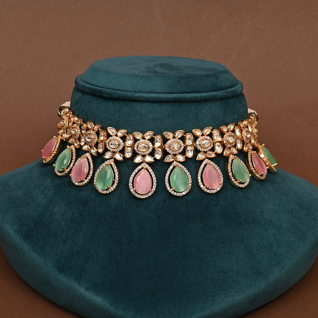 Moissanite Choker Set