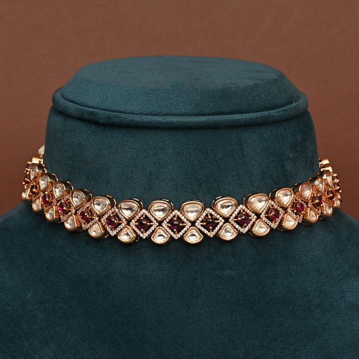 Moissanite Choker Set