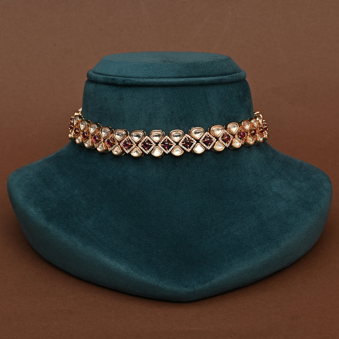 Moissanite Choker Set