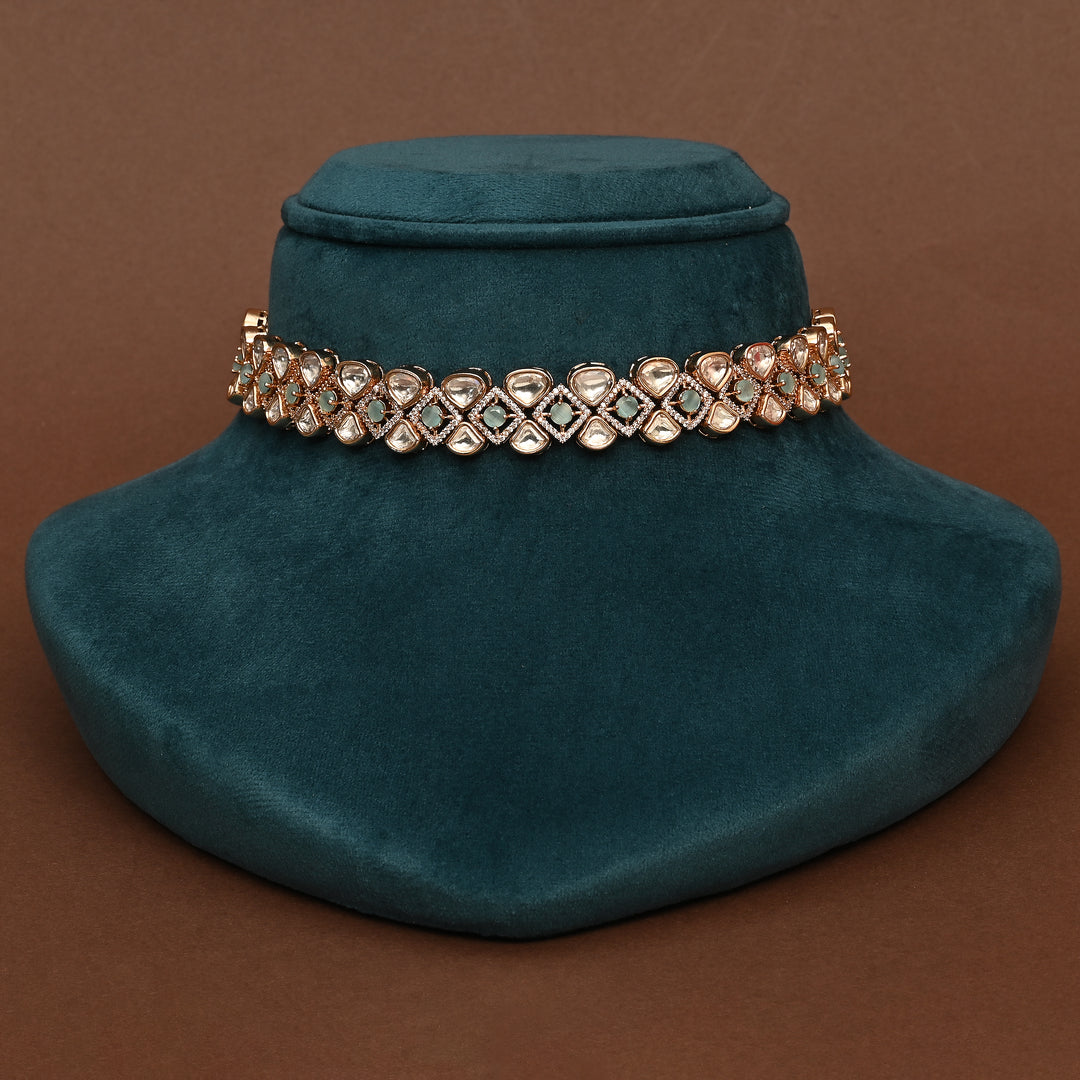 Moissanite Choker Set