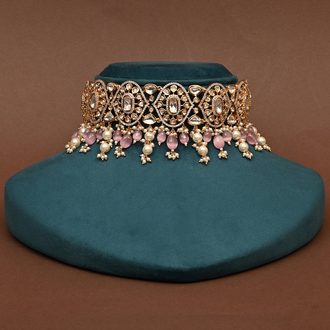 Moissanite Choker Set