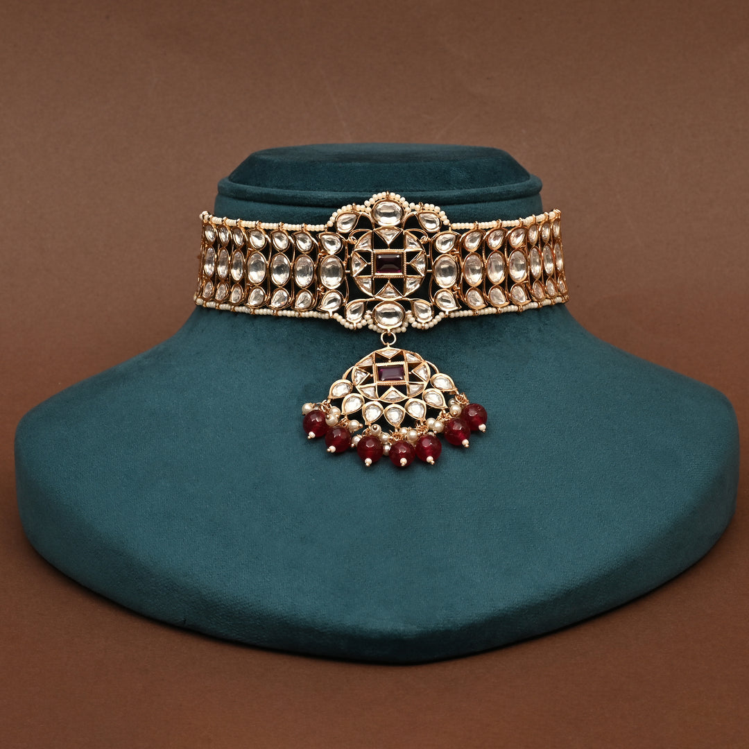 Moissanite Choker Set