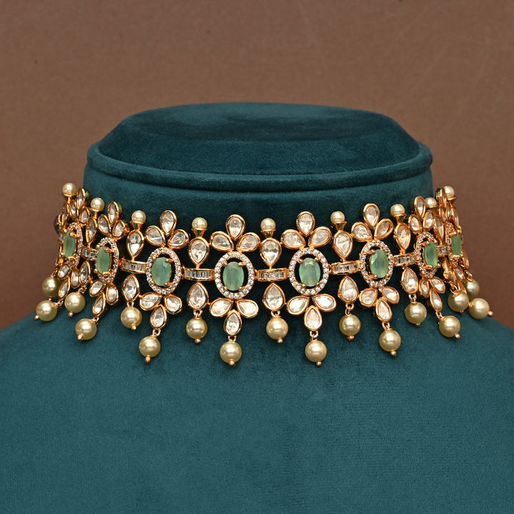 Moissanite Choker Set