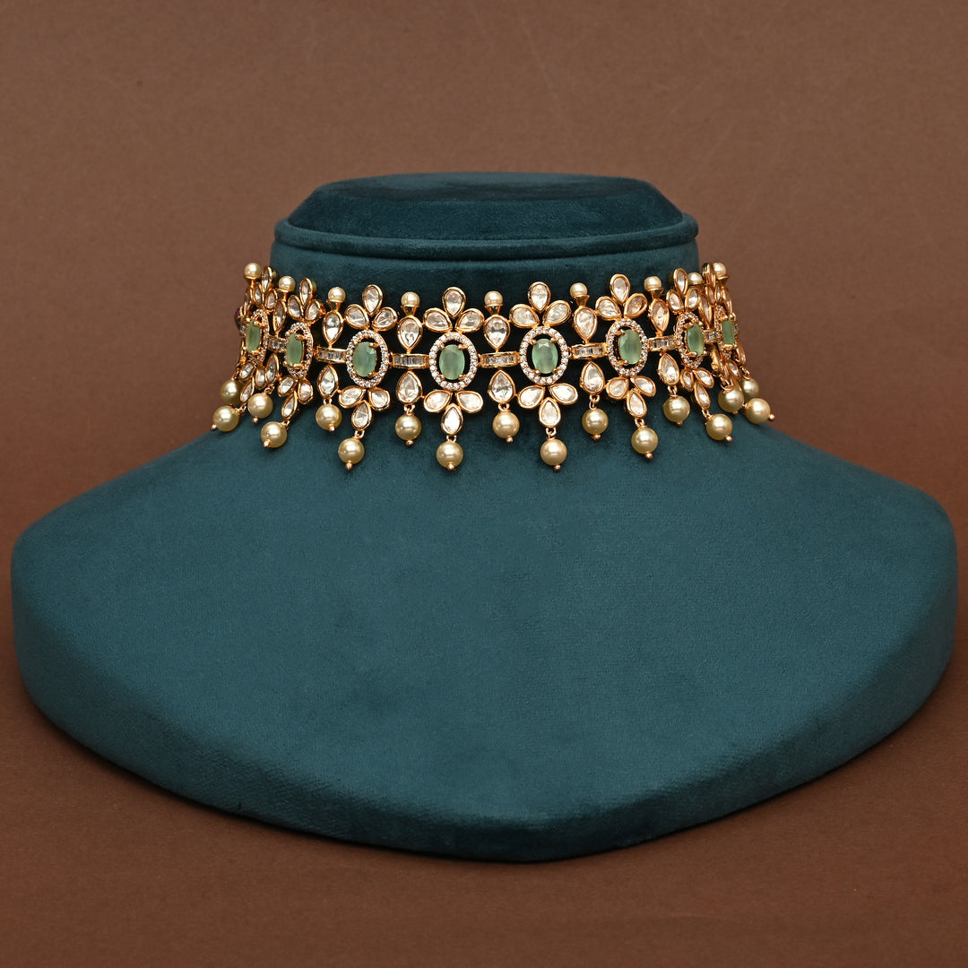 Moissanite Choker Set