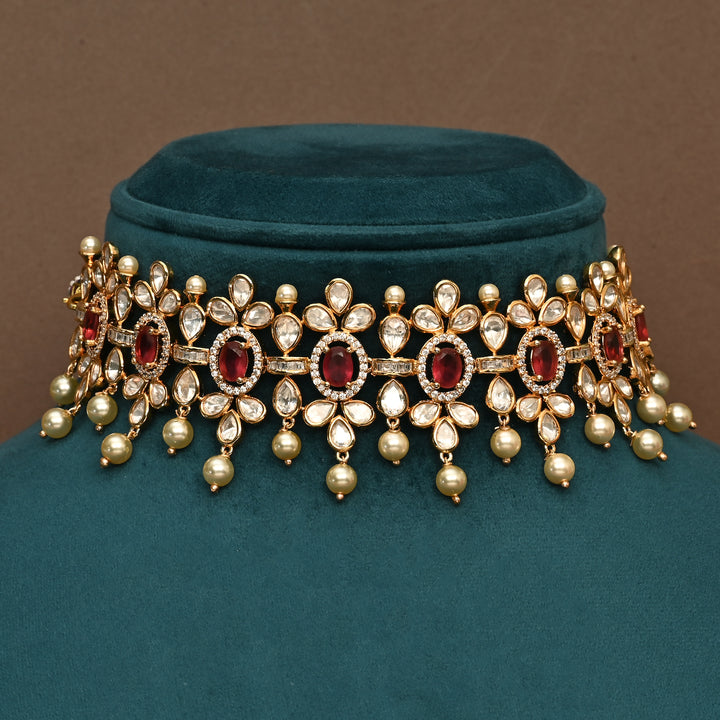 Moissanite Choker Set