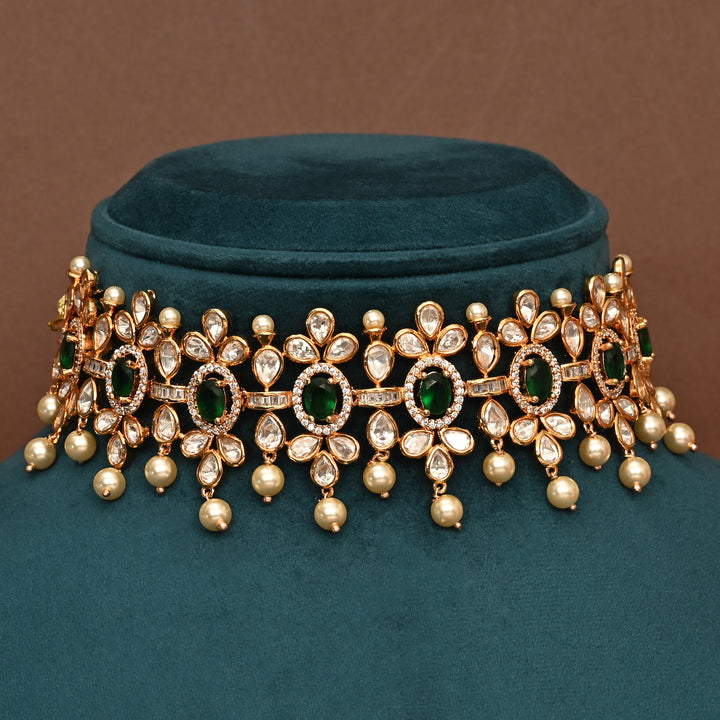 Moissanite Choker Set