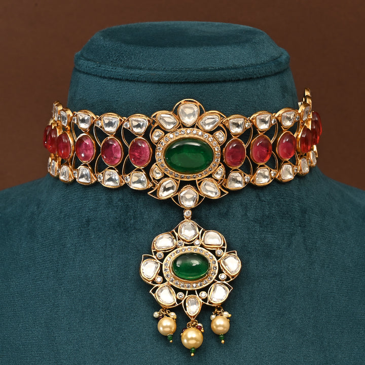 Moissanite Choker Set