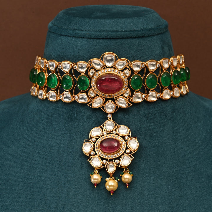 Moissanite Choker Set