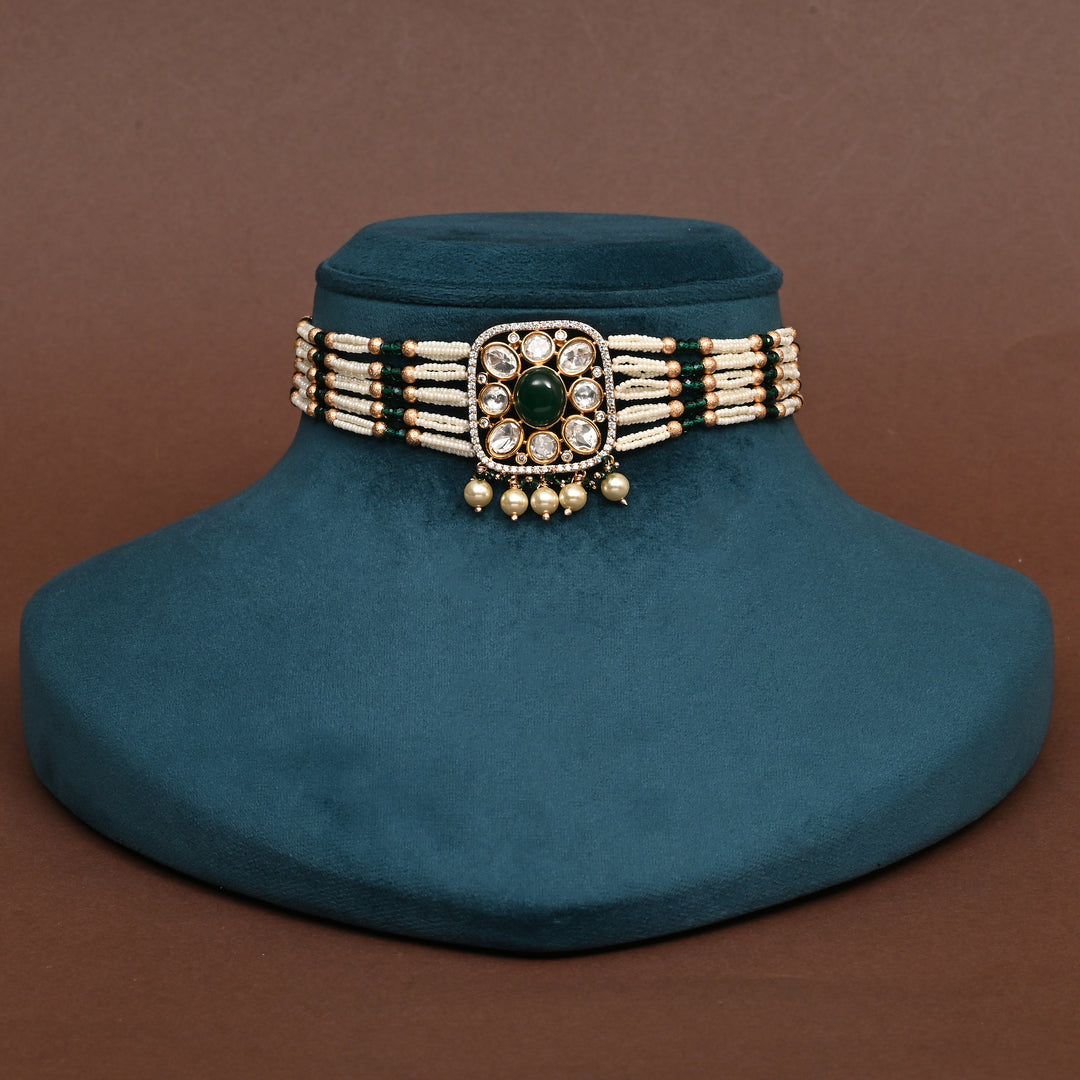 Moissanite Choker Set