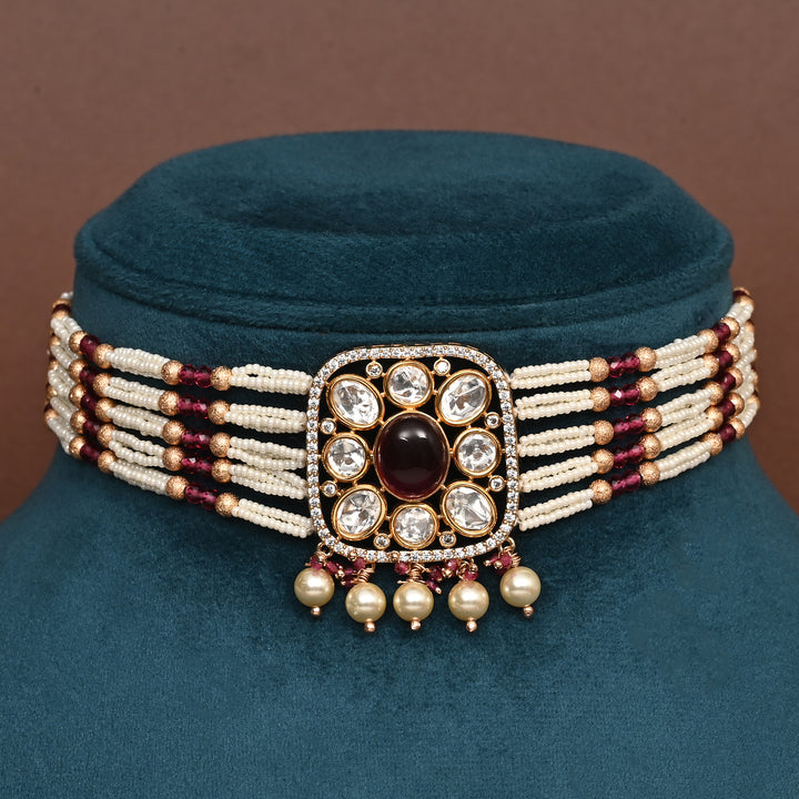 Moissanite Choker Set