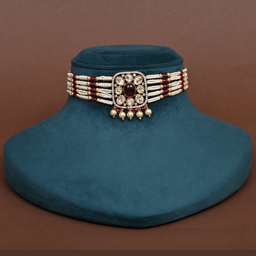 Moissanite Choker Set