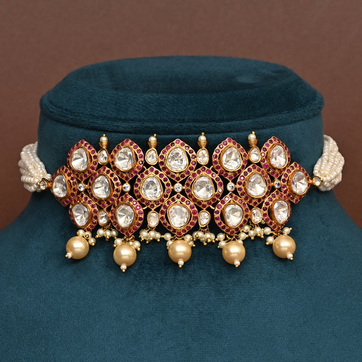 Moissanite Choker Set