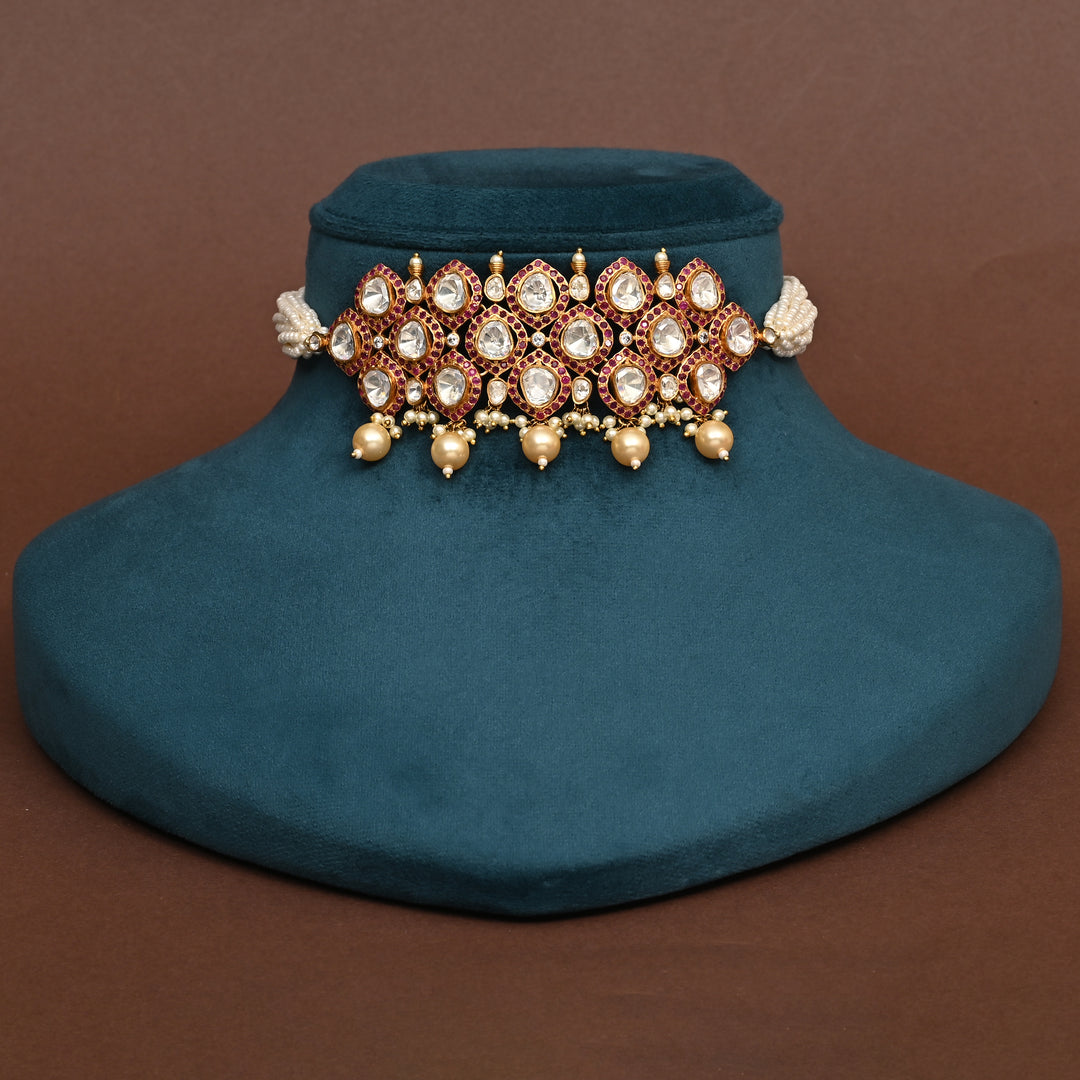 Moissanite Choker Set