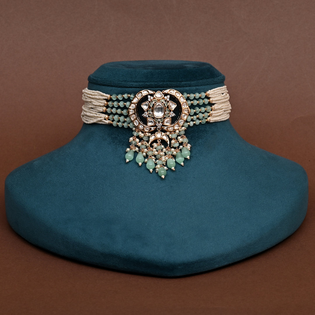 Moissanite Choker Set