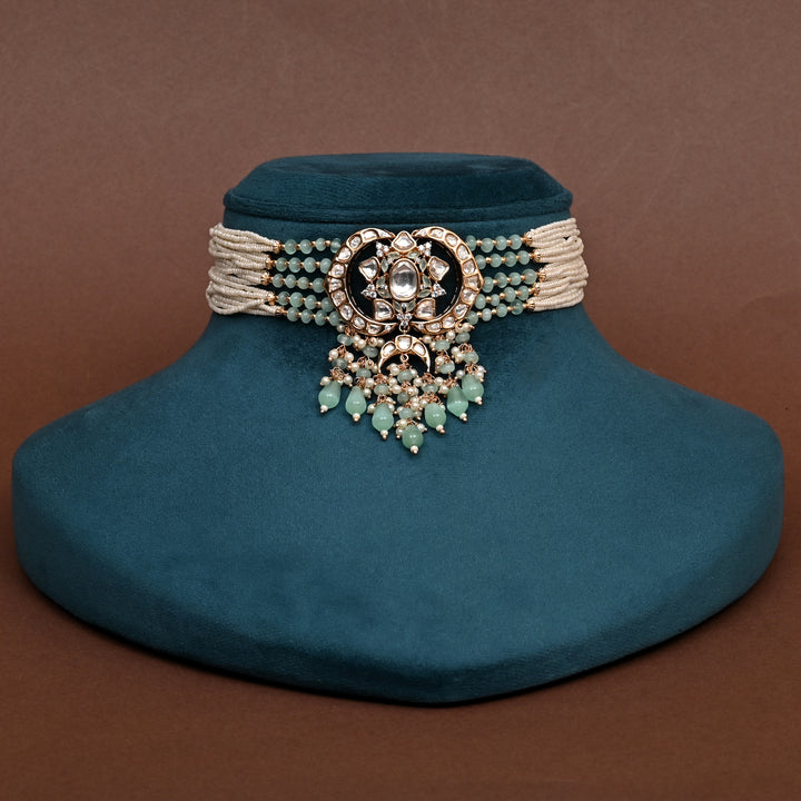 Moissanite Choker Set