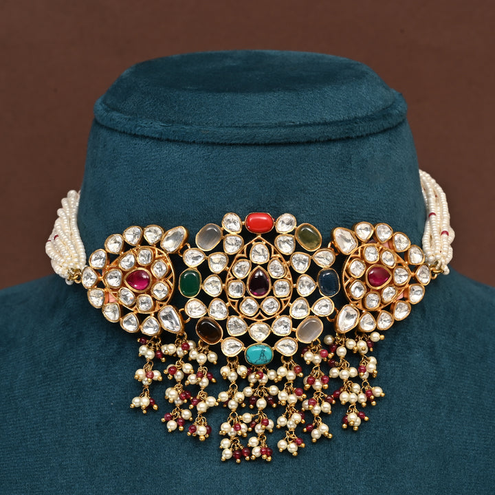 Moissanite Choker Set