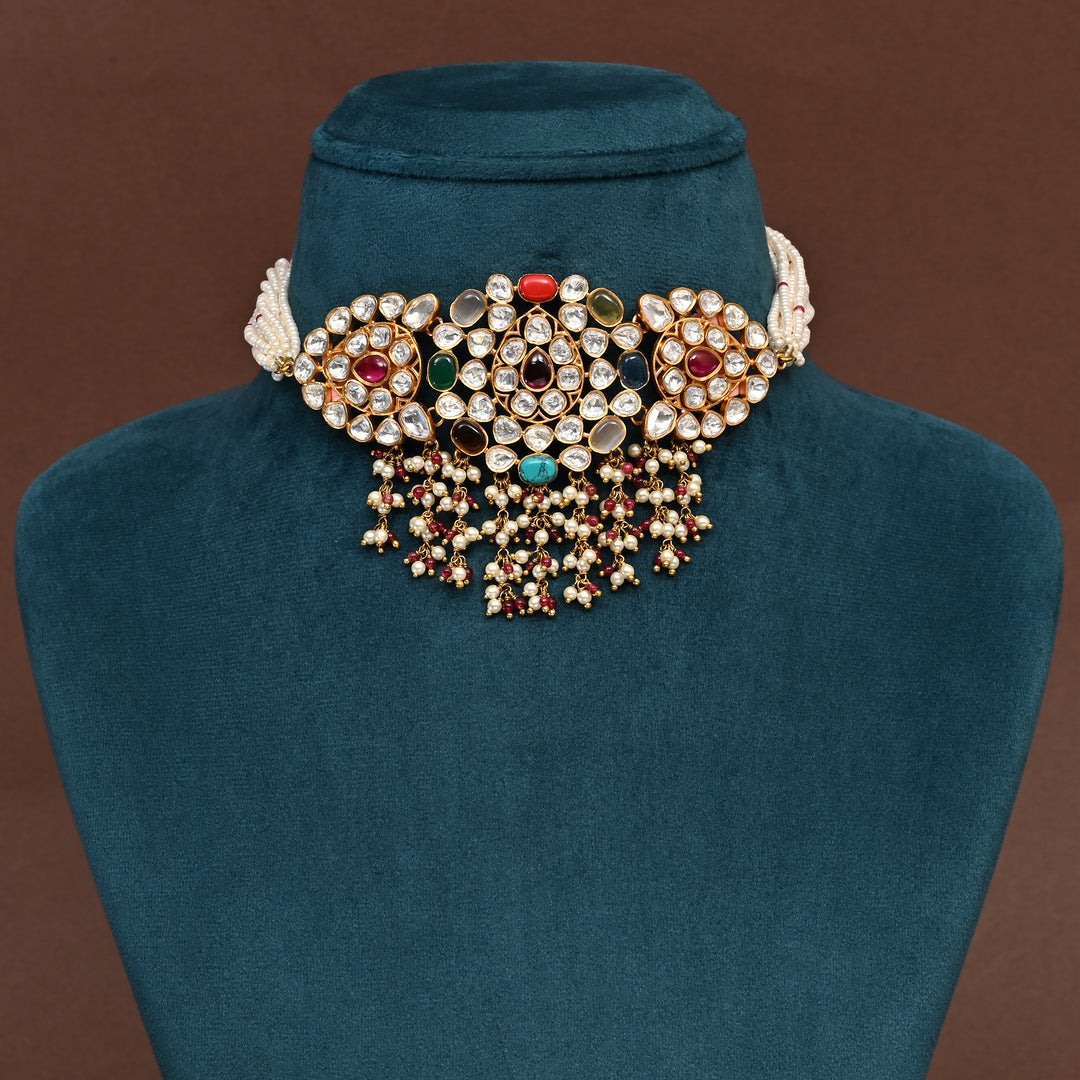 Moissanite Choker Set