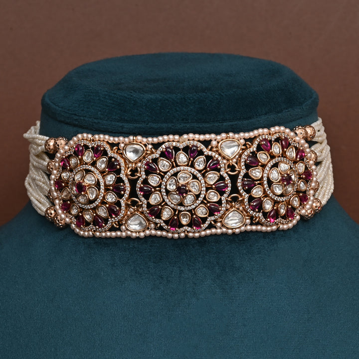 Moissanite Choker Set