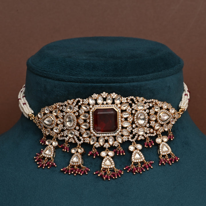 Moissanite Choker Set