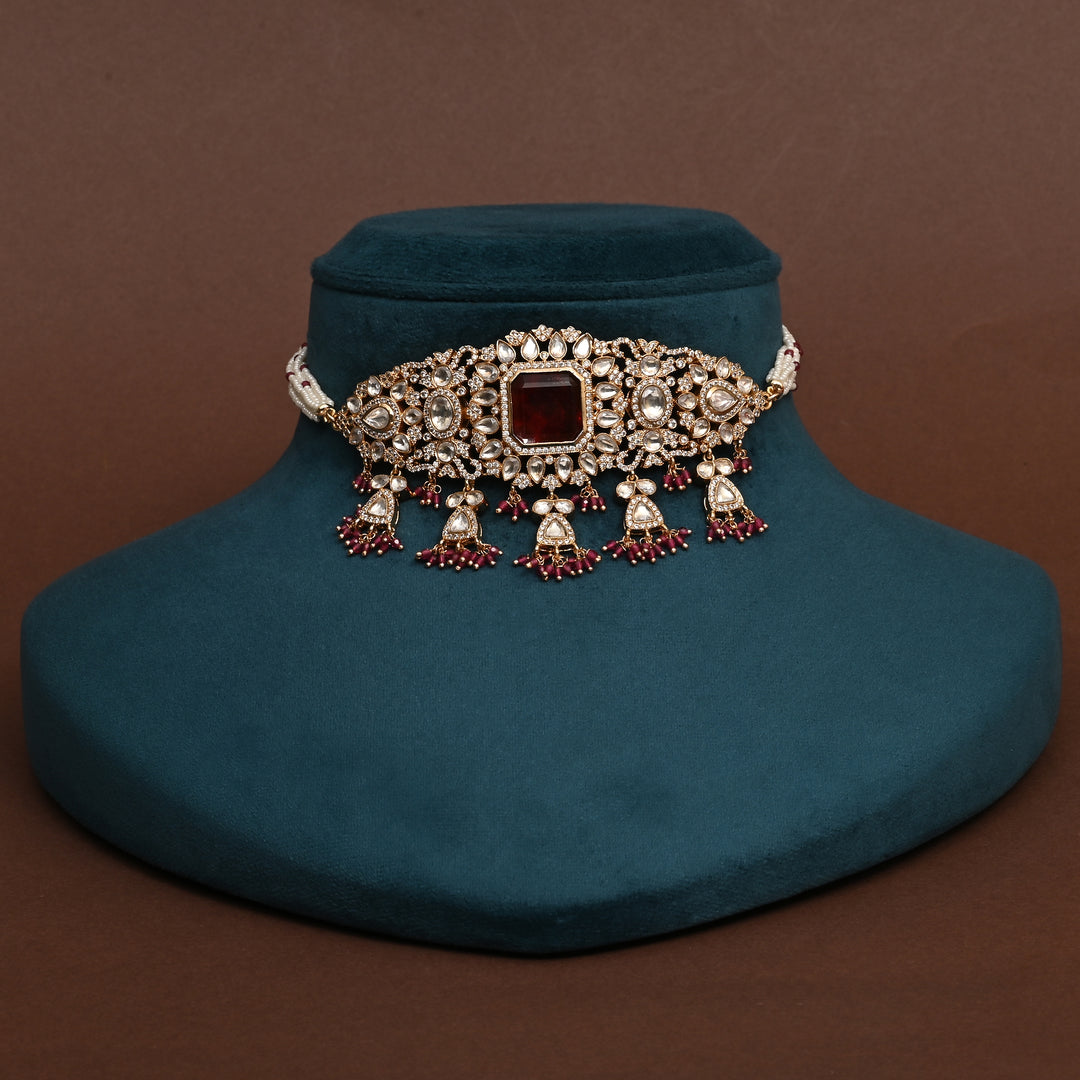 Moissanite Choker Set