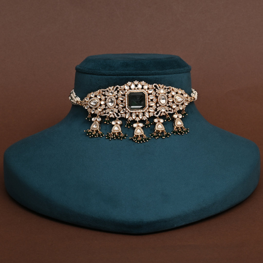 Moissanite Choker Set