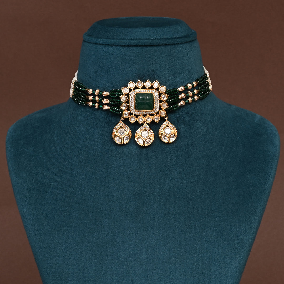 Moissanite Choker Set