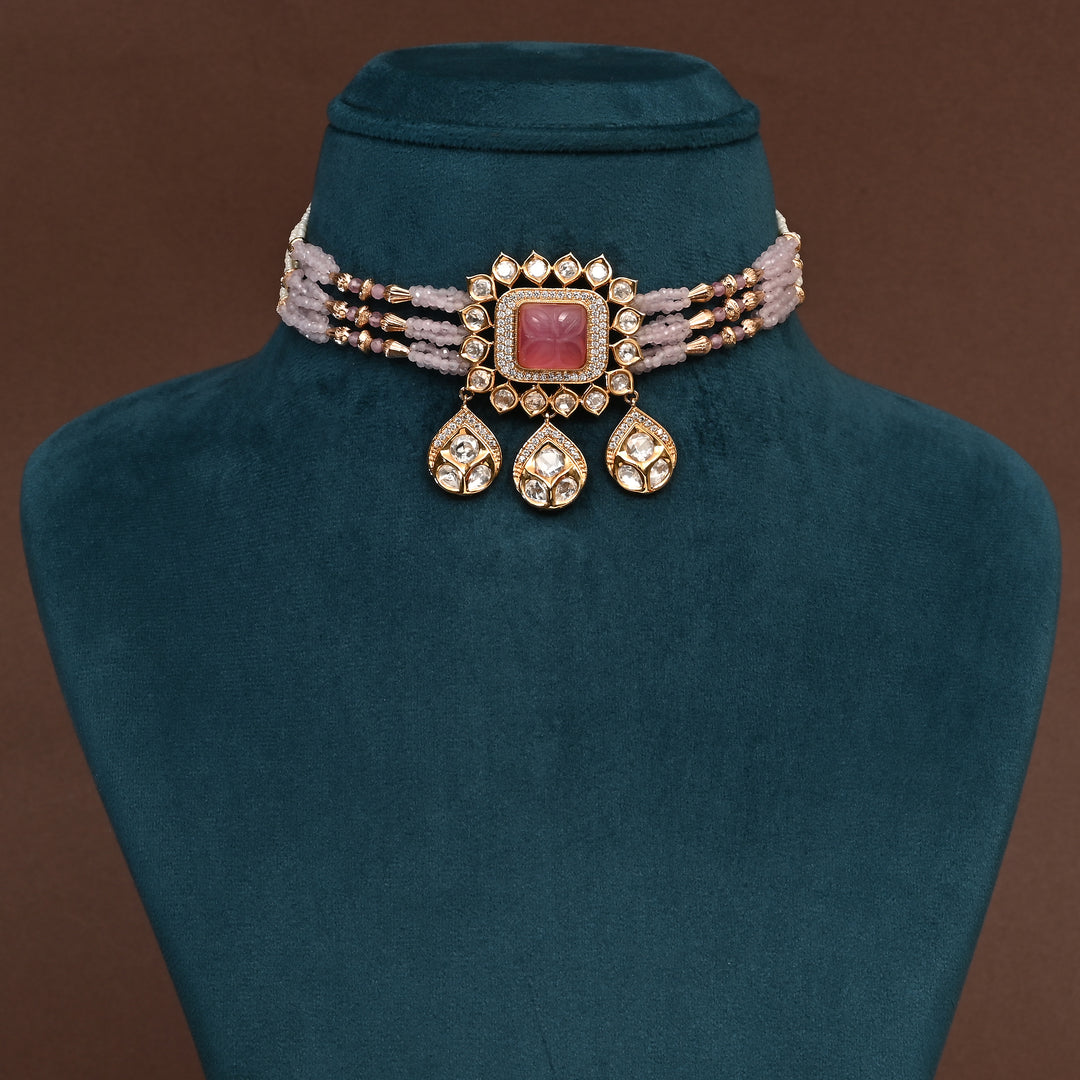 Moissanite Choker Set