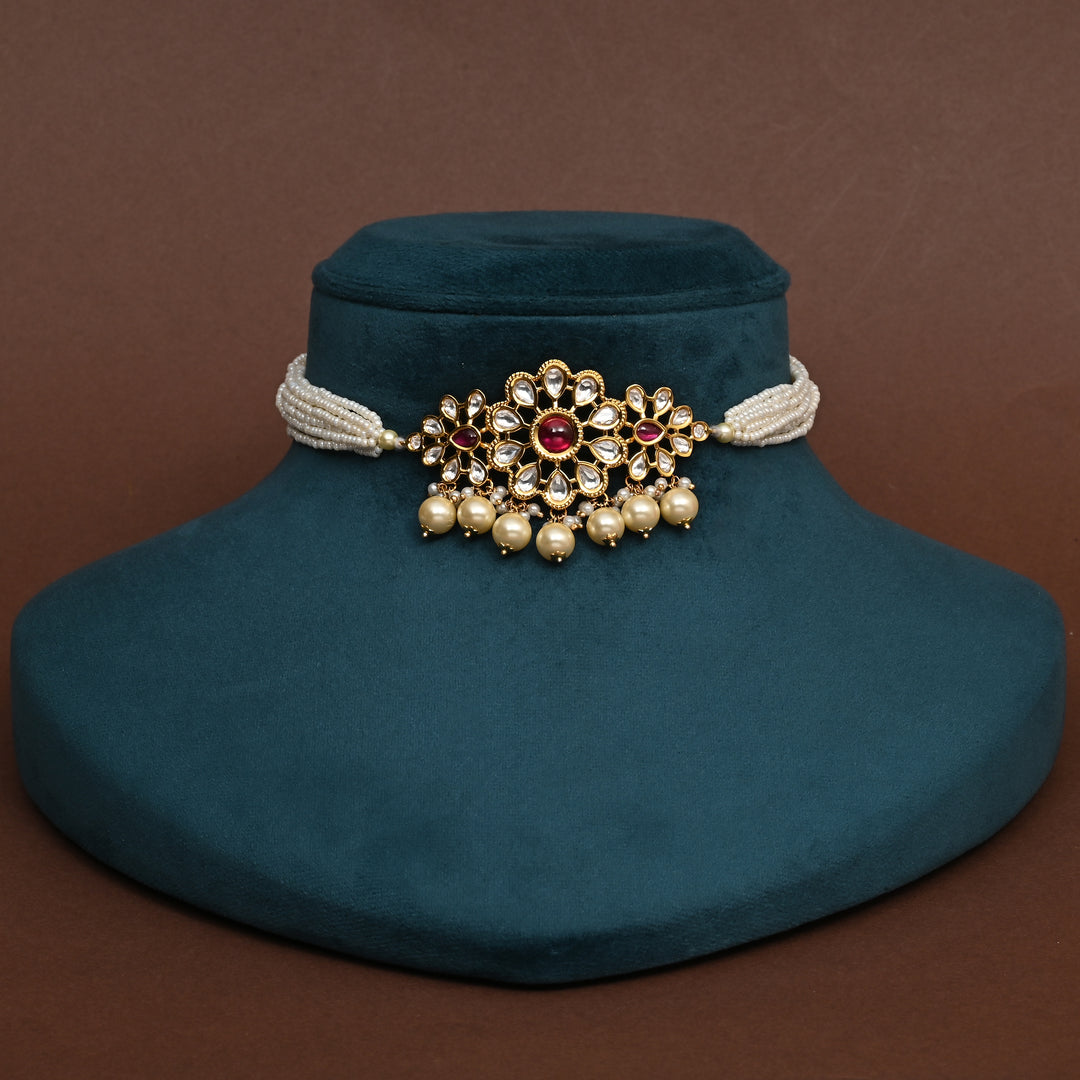 Moissanite Choker Set