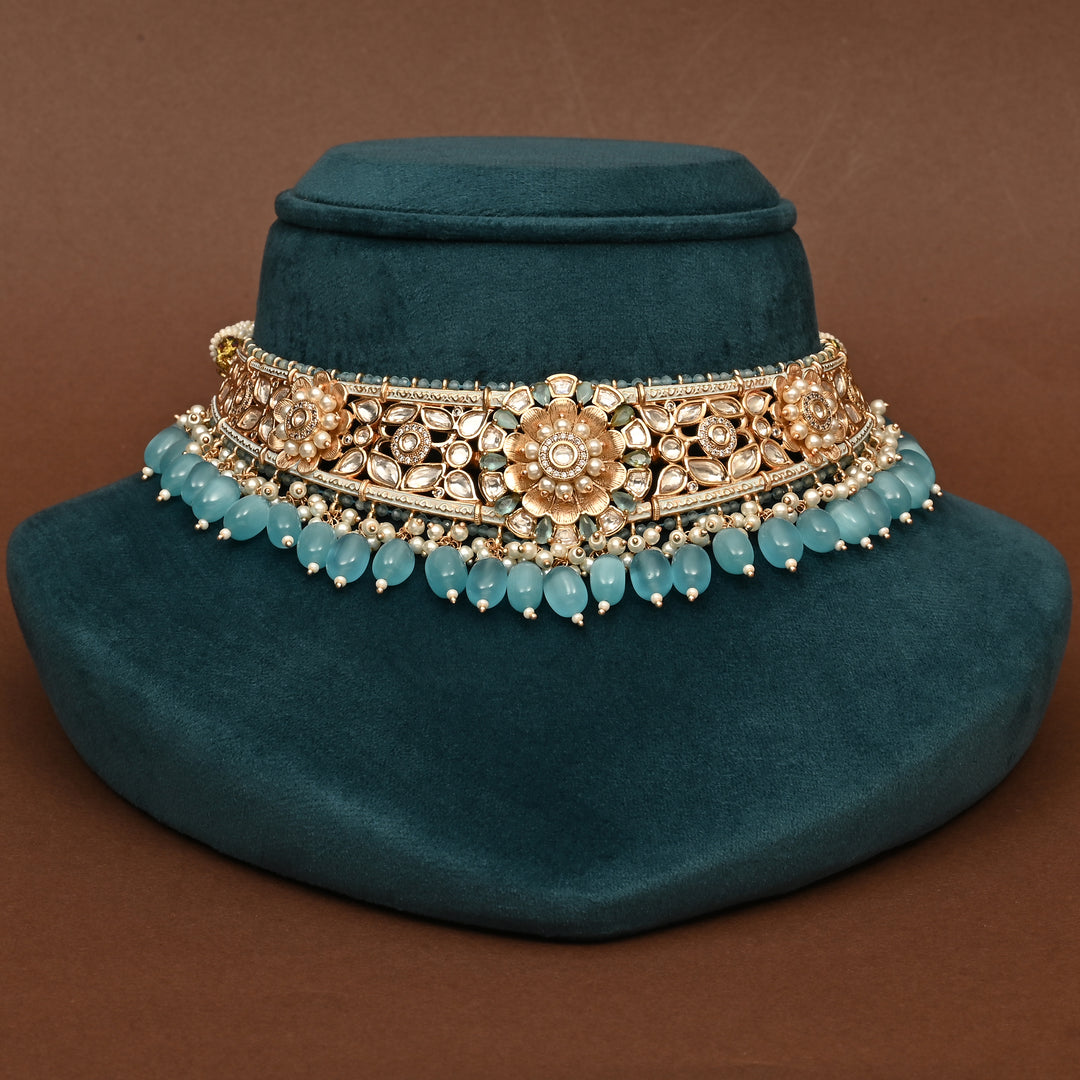 Moissanite Choker Set