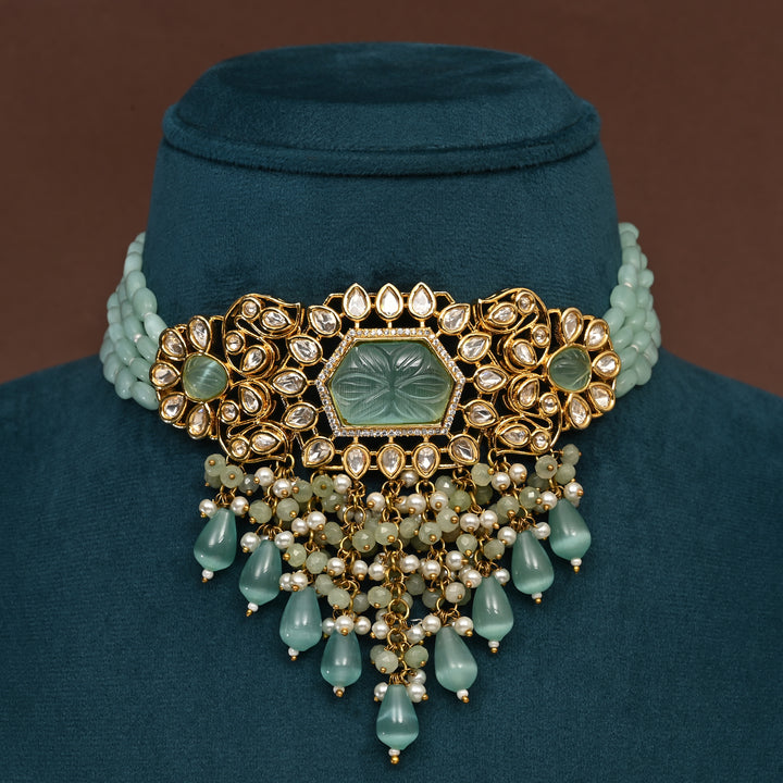 Moissanite Choker Set