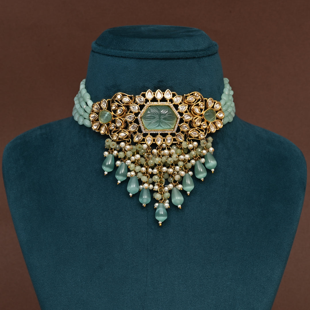 Moissanite Choker Set