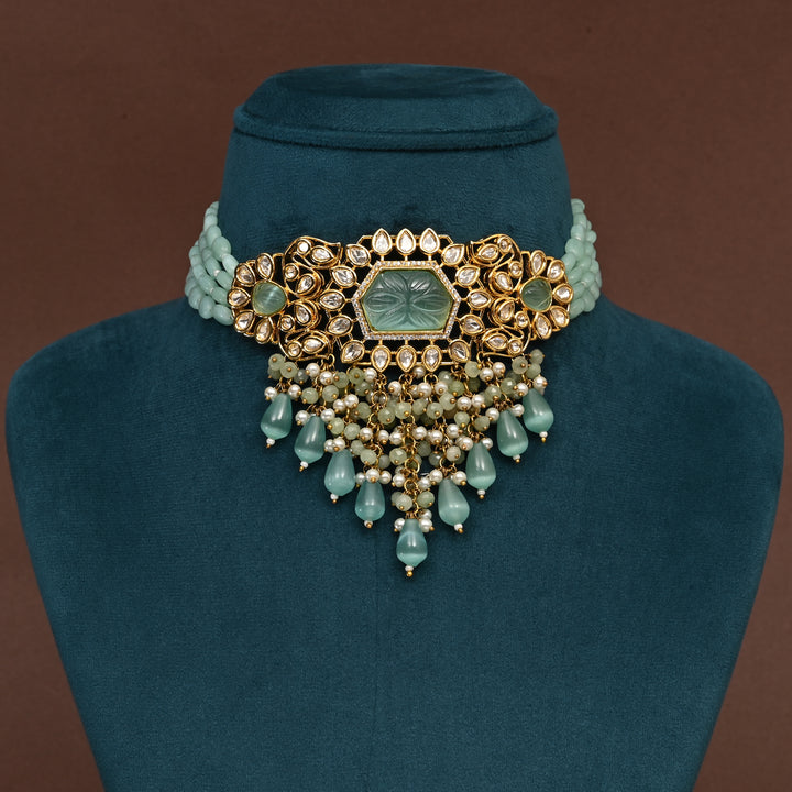 Moissanite Choker Set