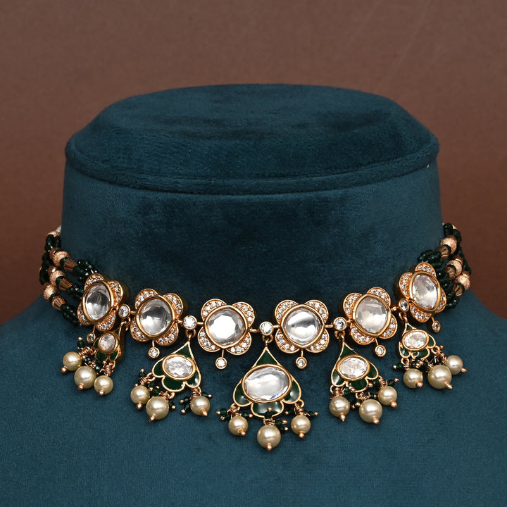 Moissanite Choker Set