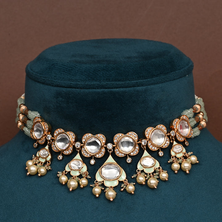 Moissanite Choker Set