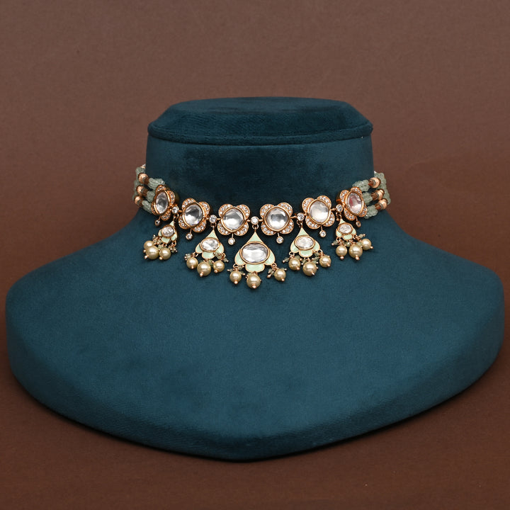 Moissanite Choker Set