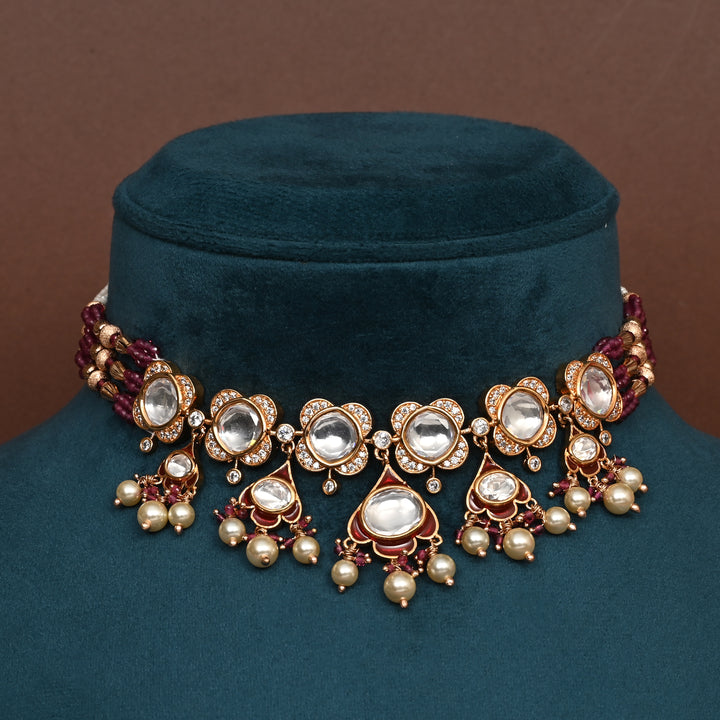 Moissanite Choker Set