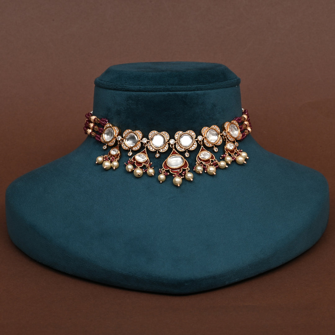 Moissanite Choker Set