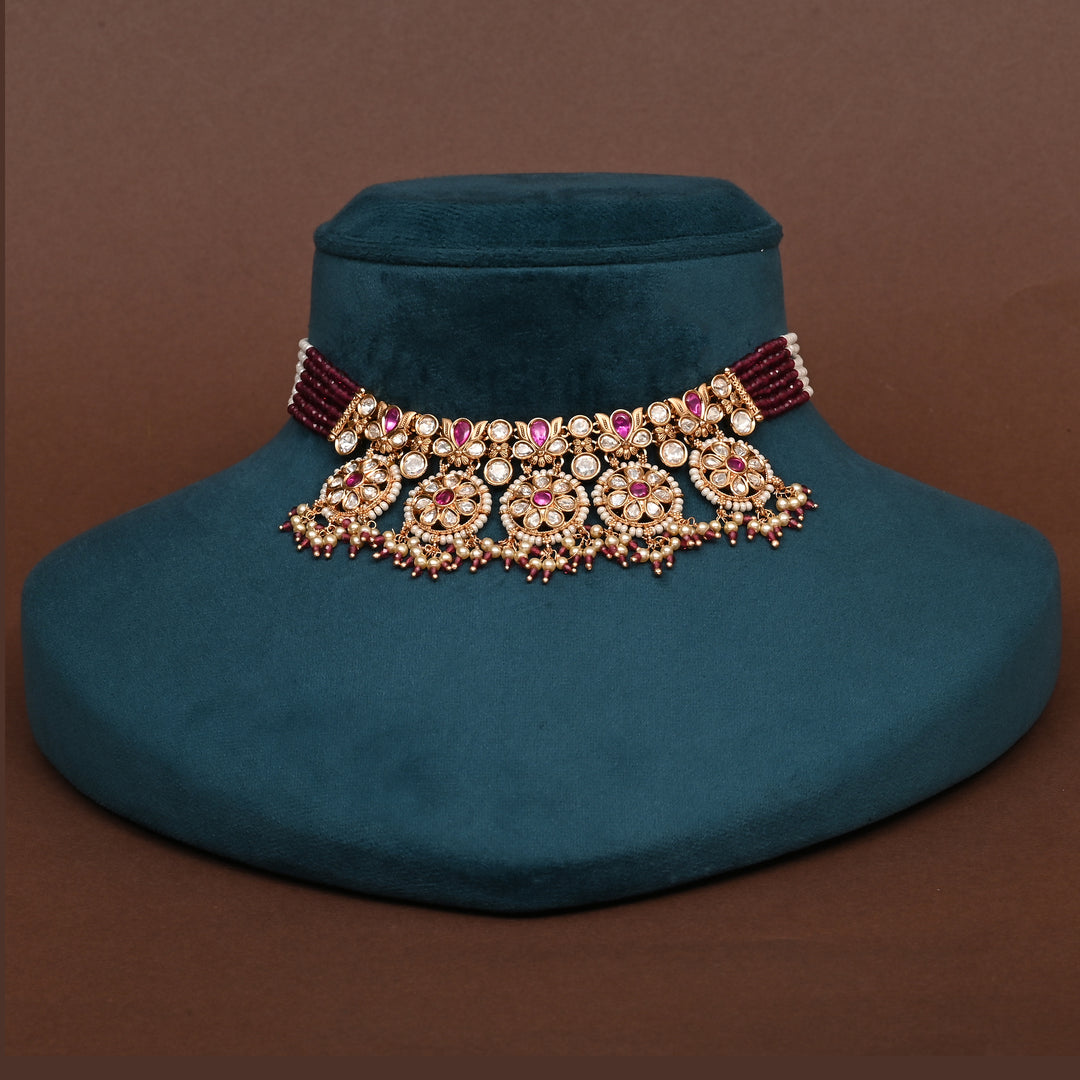 Moissanite Choker Set