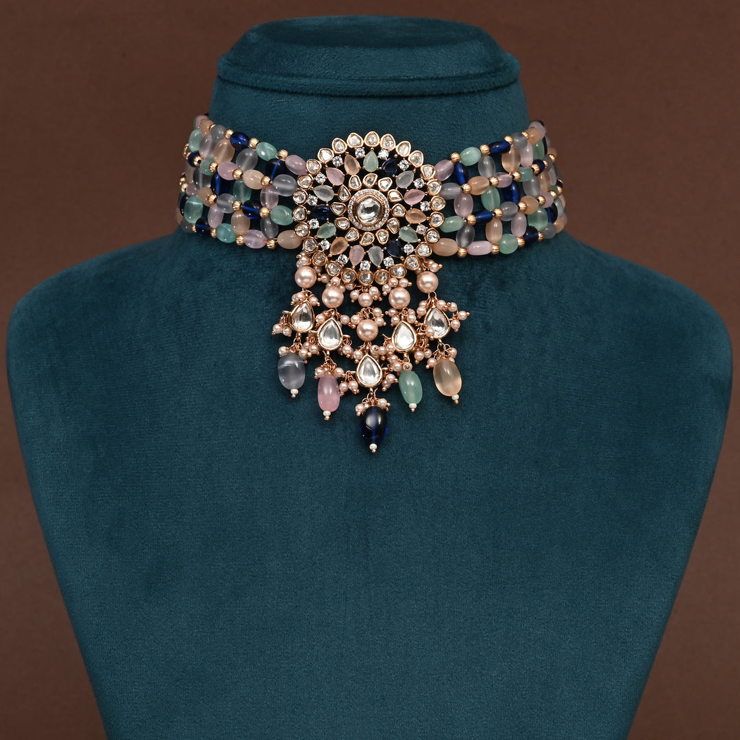 Moissanite Choker Set