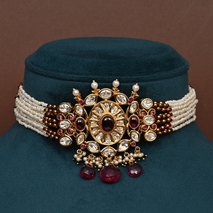 Moissanite Choker Set