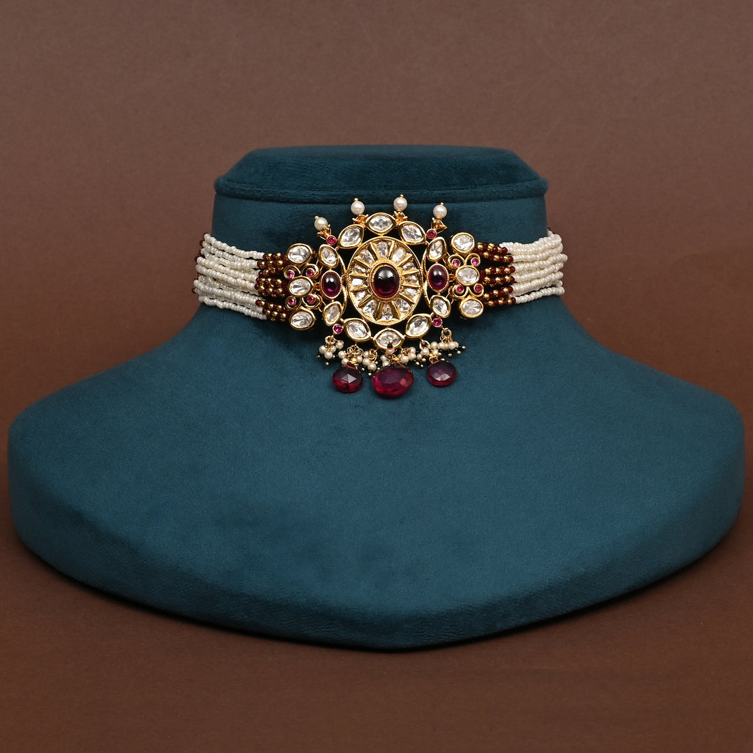 Moissanite Choker Set