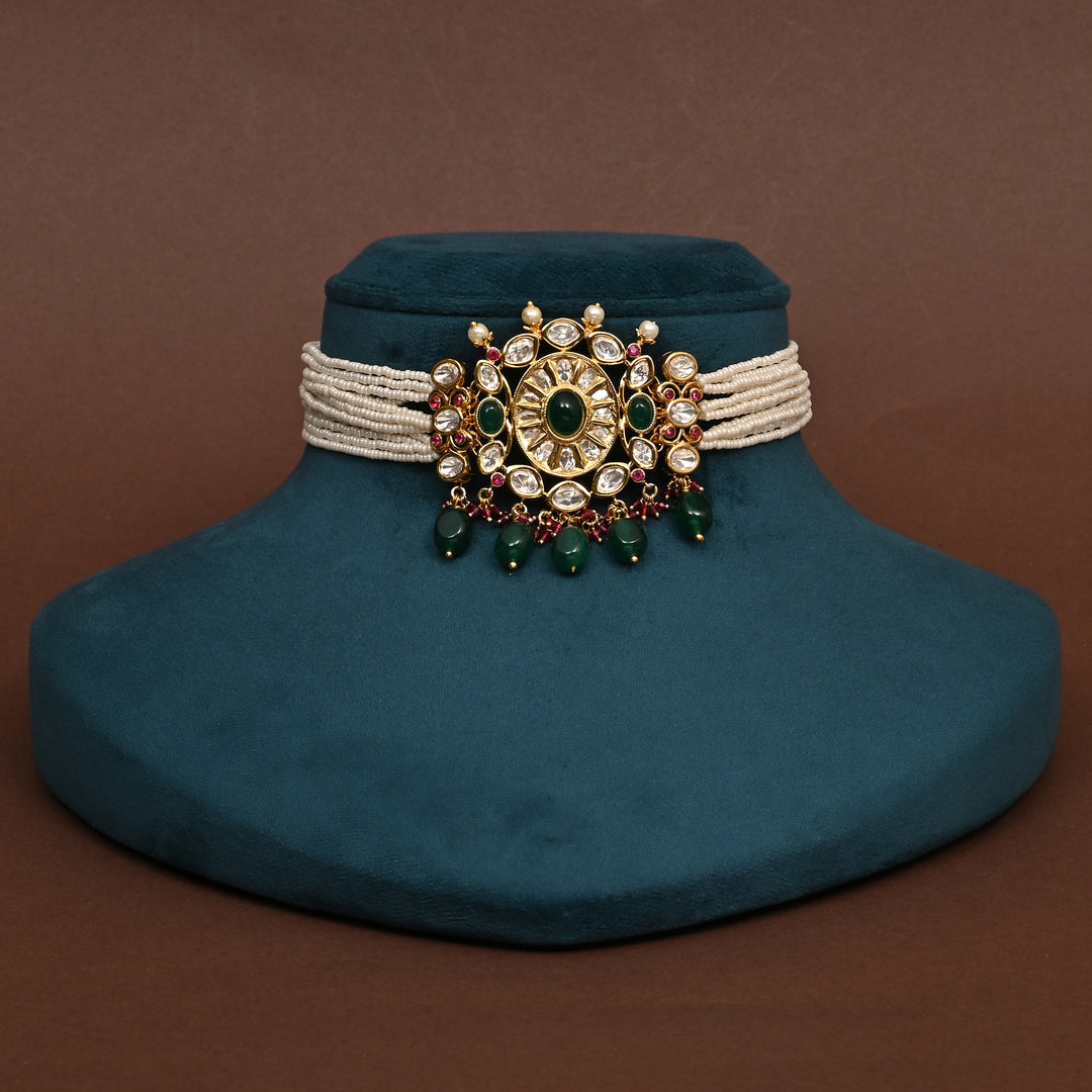 Moissanite Choker Set