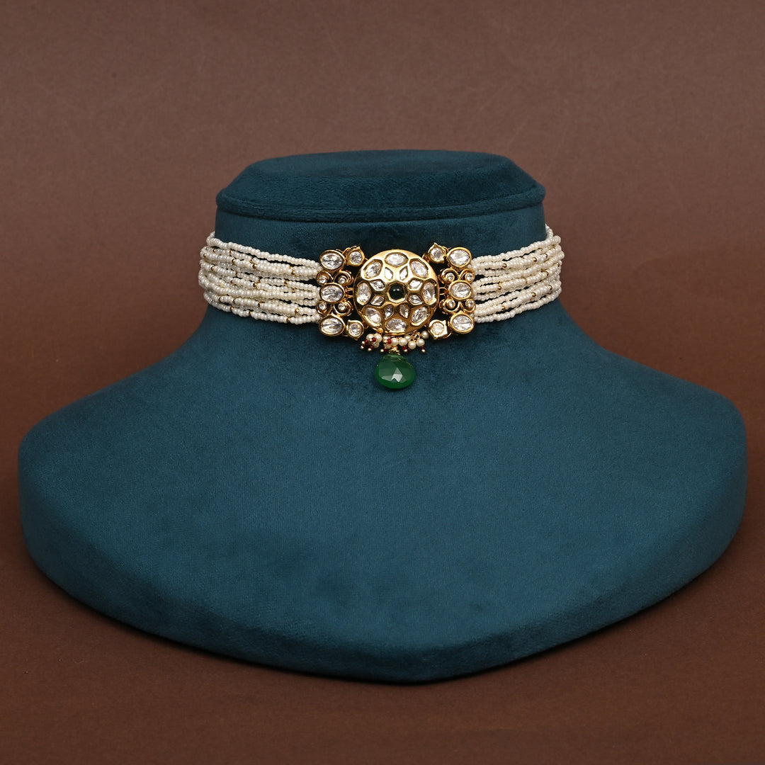 Moissanite Choker Set